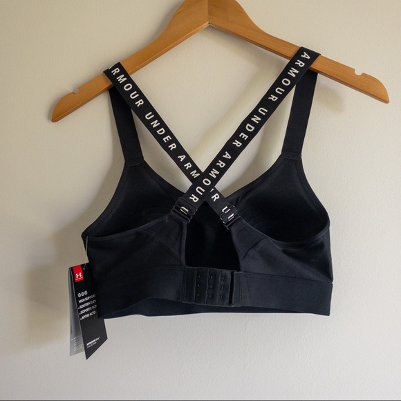 Under Armour Infinity High Logo Padded Sports Bra - Picture 6 of 9